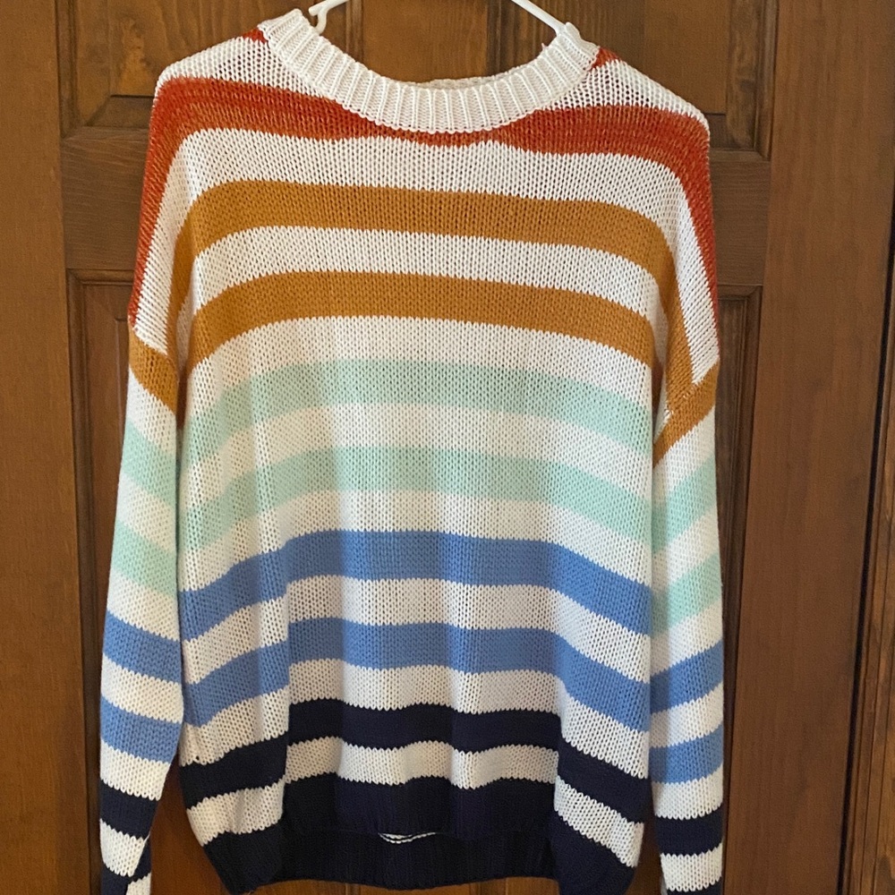 Striped Multicolor Women's Sweater
